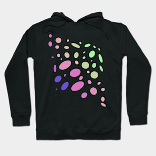 CALMING DIAGONAL COLOURS Hoodie